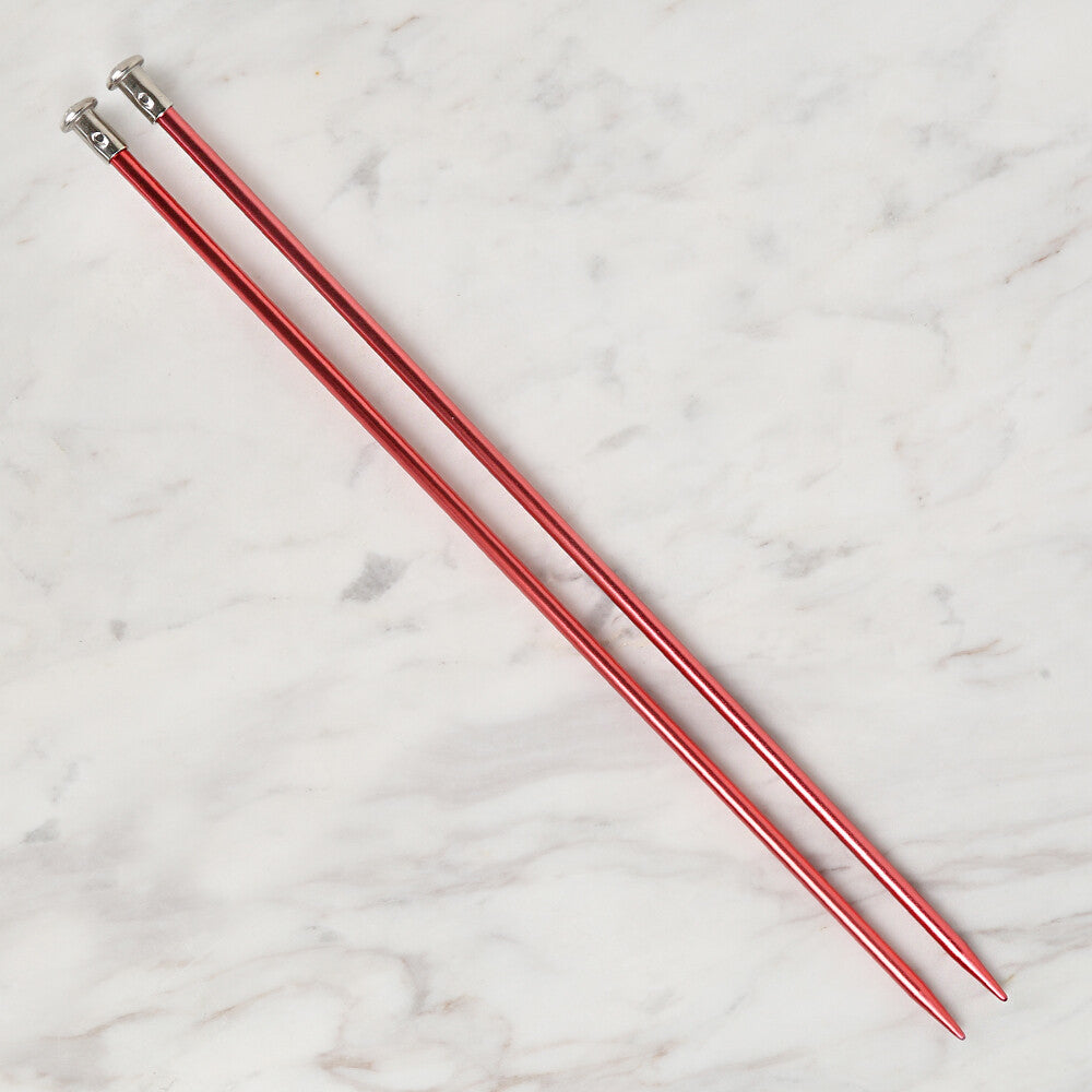 Loren Crafts 4,5 mm 25 cm Kırmızı Metal Çocuk Şişi - LRN326